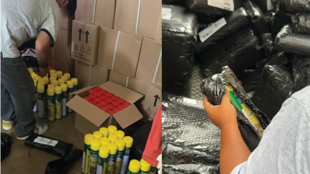 Halagang P2 million na pekeng insecticides, nasabat ng NBI