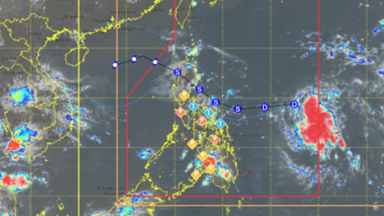 LPA sa loob ng PAR naging tropical depression, itinaas na ang Signal No. 1