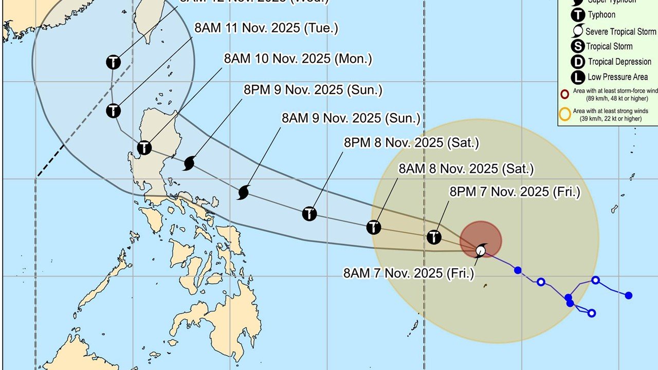 Fung-Wong, patuloy na lumalakas; inaasahang papasok ng PAR ngayong gabi