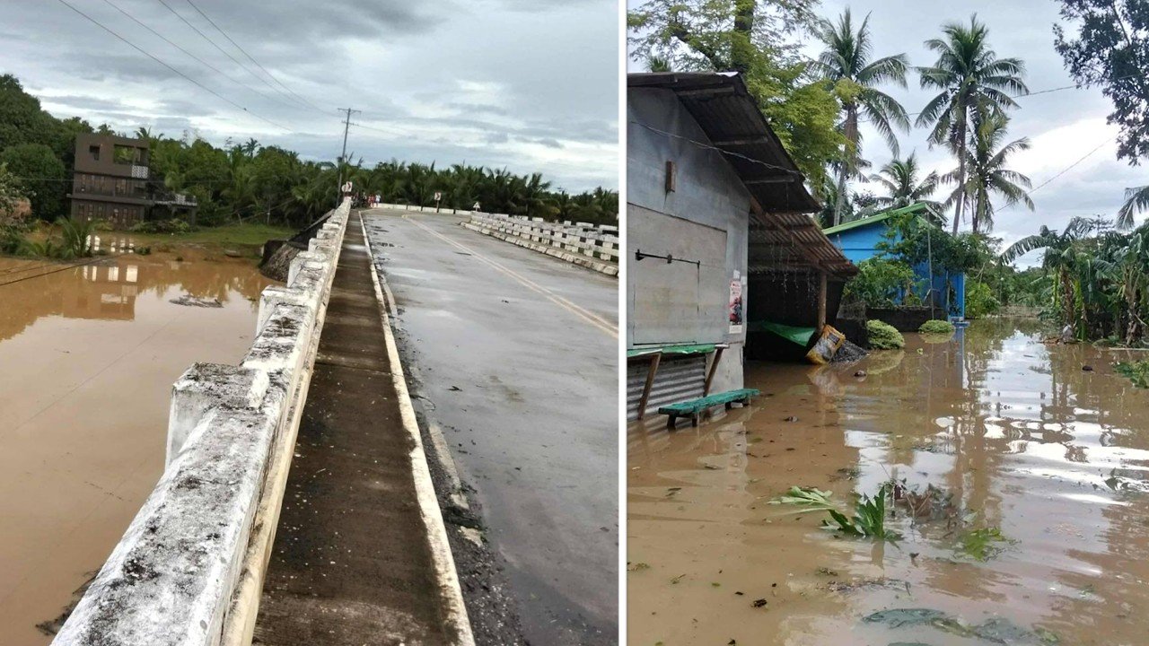 26 barangay, isolated bunsod ng dalawang tulay na hindi madaanan