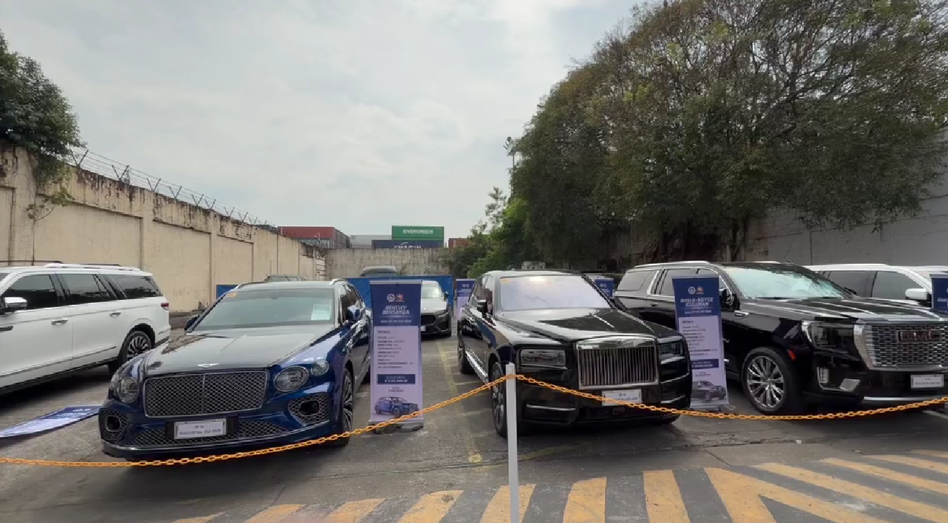 Kontrobersyal na Rolls Royce ng mga Discaya, nasubasta na ng Customs